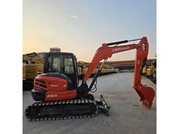 Mini excavator Kubota KX165 rubber track: picture 3