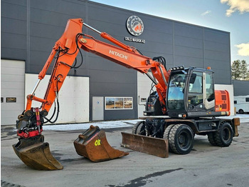 Wheel excavator HITACHI ZX145W