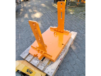 Counterweight for Utility/ Special vehicle Heckgewicht Unimog 405 U400 U 300 500 400 318 423 427 429 430 530 527 535 Kontergewicht Mulag Mähausleger Böschungsmulcher Dücker: picture 4