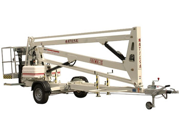 Trailer mounted boom lift