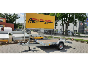 New Motorcycle trailer PRZYCZEPA DO MOTOCYKLA QUADA RAMPA UCHYLNA 1300KG / MOTORCYCLE QUAD TRAILER WITH TILTING RAMPS 1300KG: picture 2