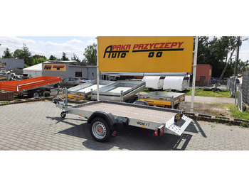 New Motorcycle trailer PRZYCZEPA DO MOTOCYKLA QUADA RAMPA UCHYLNA 1300KG / MOTORCYCLE QUAD TRAILER WITH TILTING RAMPS 1300KG: picture 4