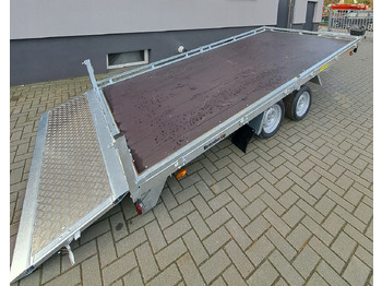 New Dropside/ Flatbed trailer PRZYCZEPA PLATFORMA 408 CM, UCHYŁOWA Z WCIĄGARKĄ, DMC 3500 KG / PLATFORM TRAILER 408 CM, TIPPING WITH WINCH, DMC 3500 KG: picture 3