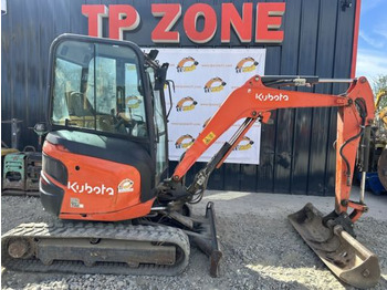Mini excavator Kubota U27-4 Cabine à 23500€ HT: picture 3