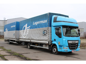 Curtainsider truck DAF LF 260