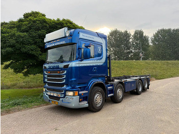 Container transporter/ Swap body truck SCANIA R 490
