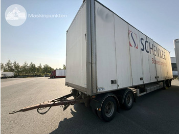 Closed box trailer