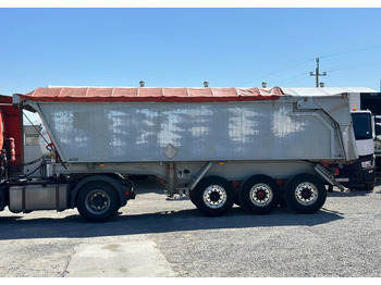 Tipper semi-trailer Benalu 25 m3 OSIE SAF HYDRAULICZNA KLAPA ELEKRYCZNY DACH: picture 3