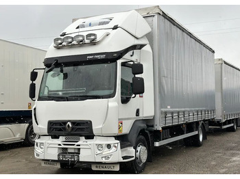 Curtainsider truck RENAULT D