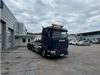Hook lift truck Scania R 490 8x4*4 Lastväxlare: picture 3