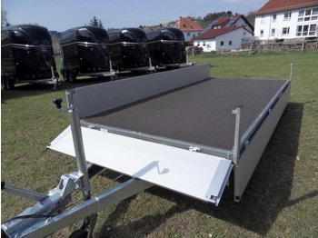 Dropside/ Flatbed trailer Böckmann PKW-Anhänger HL-AL 4118/27 F, Hochlader: picture 5