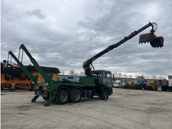 Skip loader truck, Crane truck Man Tga 6х4, Кран-Z, Мултилифт: picture 3 Skip loader truck, Crane truck Man Tga 6х4, Кран-Z, Мултилифт: picture 3