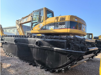 Amphibious excavator CATERPILLAR 320C