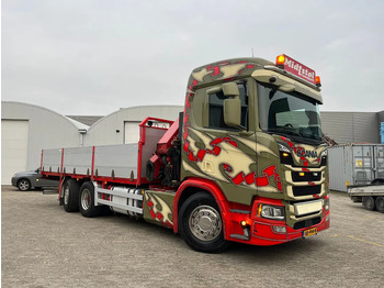 Crane truck SCANIA R 520