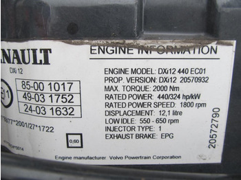 Engine for Truck Renault Magnum DXI12: picture 4