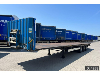 Dropside/ Flatbed semi-trailer KRONE SD