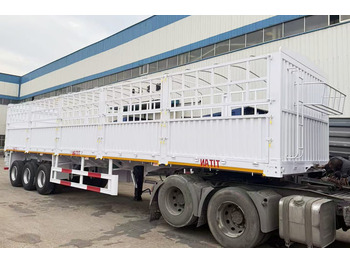 New Livestock semi-trailer for transportation of bulk materials TITAN Livestock Fence Semi Trailer for Sale in Malawi: picture 2