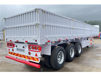 New Dropside/ Flatbed semi-trailer for transportation of bulk materials TITAN Tri Axle Dropside Trailer For Sale In Nigeria Lagos: picture 2