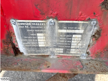 Container transporter/ Swap body semi-trailer Dennison Container 20 - 30 FT: picture 5