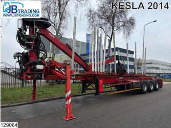 Logging semi-trailer TRAX