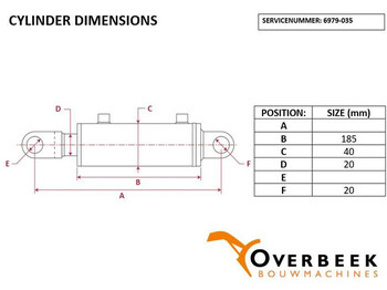 New Hydraulics for Construction machinery FAROIL - Cylinder/Zylinder/Cilinder: picture 4