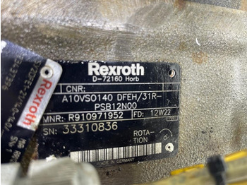 Leasing of Rexroth A10VSO140DFEH/31R-Load sensing pump Rexroth A10VSO140DFEH/31R-Load sensing pump: picture 3 Leasing of Rexroth A10VSO140DFEH/31R-Load sensing pump Rexroth A10VSO140DFEH/31R-Load sensing pump: picture 3