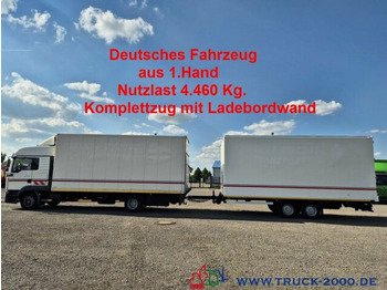 Curtainsider truck MAN TGL 8.210