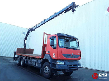 Dropside/ Flatbed truck RENAULT Kerax 430