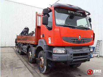 Dropside/ Flatbed truck RENAULT Kerax 430