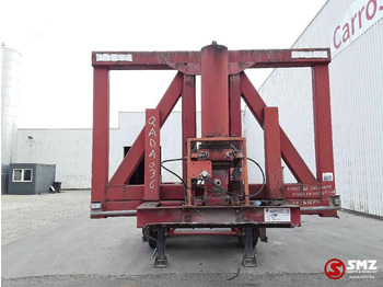 Container transporter/ Swap body semi-trailer Robuste Kaiser Oplegger kip container lifter: picture 2