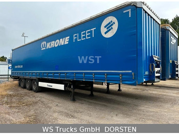 Curtainsider semi-trailer Krone SDP27   Profiliner Edscha  XL Scheibenbremse: picture 2