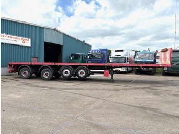 Dropside/ Flatbed semi-trailer Kwb P-504-STI-H 4-AXLE FLATBED TRAILER (SAF AXLES / 2x STEERING AXLE / 2x LIFT-AXLE / ABS-EBS): picture 4 Dropside/ Flatbed semi-trailer Kwb P-504-STI-H 4-AXLE FLATBED TRAILER (SAF AXLES / 2x STEERING AXLE / 2x LIFT-AXLE / ABS-EBS): picture 4