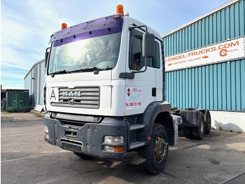Leasing of MAN TGA 33.460 6x4 FULL STEEL CHASSIS (6-CILINDER HEADS) (ZF16 MANUAL GEARBOX / FULL STEEL SUSPENSION / REDUCTIONS AXLES / AIRCONDIT MAN TGA 33.460 6x4 FULL STEEL CHASSIS (6-CILINDER HEADS) (ZF16 MANUAL GEARBOX / FULL STEEL SUSPENSION / REDUCTIONS AXLES / AIRCONDIT: picture 1