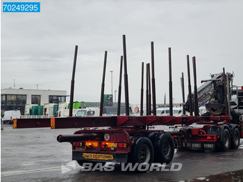 Logging semi-trailer DIEBOLT P430 2 axles Liftachse Extendable: picture 2