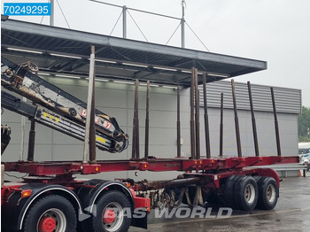 Logging semi-trailer DIEBOLT P430 2 axles Liftachse Extendable: picture 5