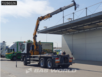 Hook lift truck, Crane truck Iveco Trakker 410 6X4 Effer CRANE 175/2S Manual 20 Tonnes EEV: picture 2