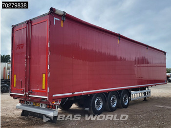 Walking floor semi-trailer Knapen K100 92m3 10mm Waste Cover Liftachse APK 03/26: picture 3