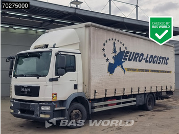 Curtainsider truck MAN TGM 15.250