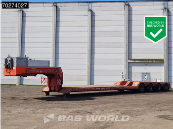 Low loader semi-trailer ROJO