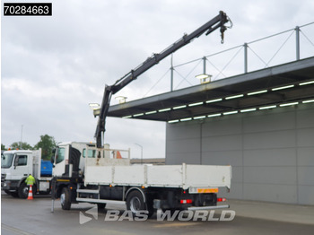 Dropside/ Flatbed truck, Crane truck Renault C 380 4X2 HIAB 122 B-3 HIDUO Kran Crane Steelsuspension Big-Axle Euro 6: picture 2