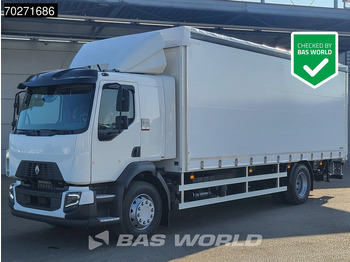 Curtainsider truck RENAULT D 320