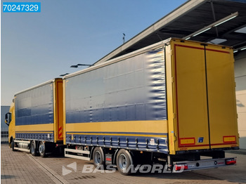 Curtainsider truck Volvo FH 460 6X2 LNG JUMBO LKW ACC Navi Standklima Liftachse: picture 2