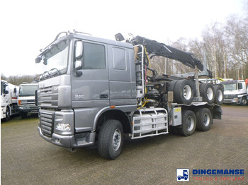 Logging truck DAF XF 105 510