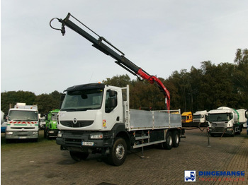 Crane truck RENAULT Kerax 380