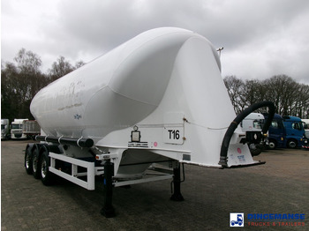 Tank semi-trailer SPITZER Powder tank alu 37 m3 / 1 comp: picture 2