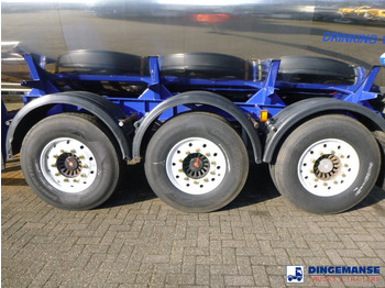 Tank semi-trailer TCL Food tank inox 30 m3 / 1 comp + pump: picture 5