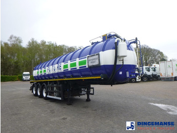 Vacuum truck VALLELY Vacuum tank alu 30 m3 / 1 comp + Engine: picture 2