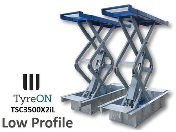 Workshop equipment TSC3500X2iL In floor scissorlift - Double extensions - Recessed containers - Low Profile: picture 4 Workshop equipment TSC3500X2iL In floor scissorlift - Double extensions - Recessed containers - Low Profile: picture 4