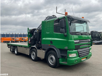 Crane truck DAF FAX 85 CF 410 Euro 5 Fassi 66 Tonmeter laadkraan: picture 3