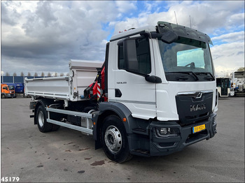 Tipper, Crane truck MAN TGM 18.320 Euro 6 Fassi 13 Tonmeter laadkraan NEW AND UNUSED!: picture 4